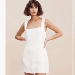 NWT ALICE MINI DRESS - IVORY XXS